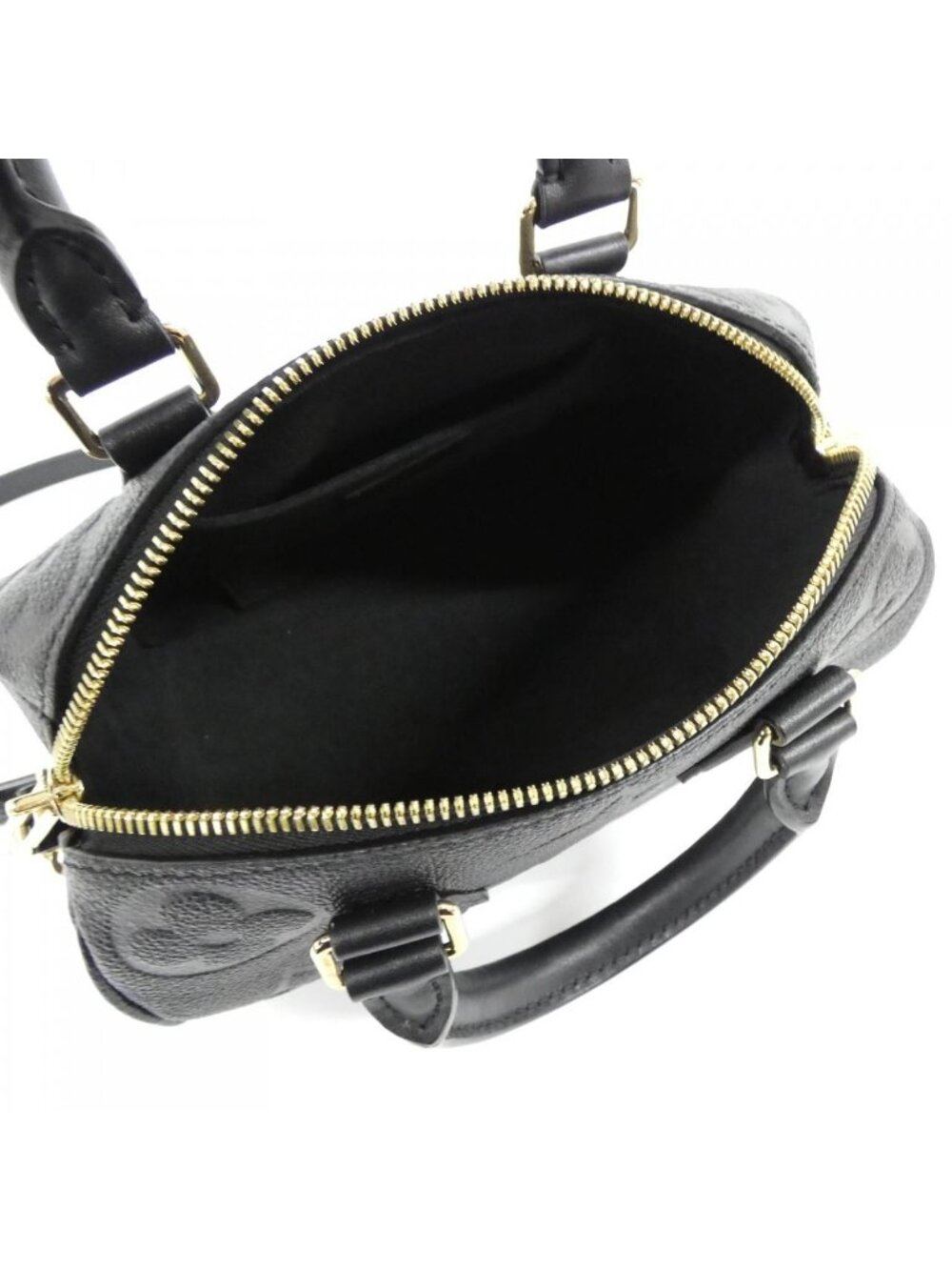 Louis Vuitton Monogram Empreinte Speedy Bandouliere 20 cm Boston Bag - Picture 7 of 7